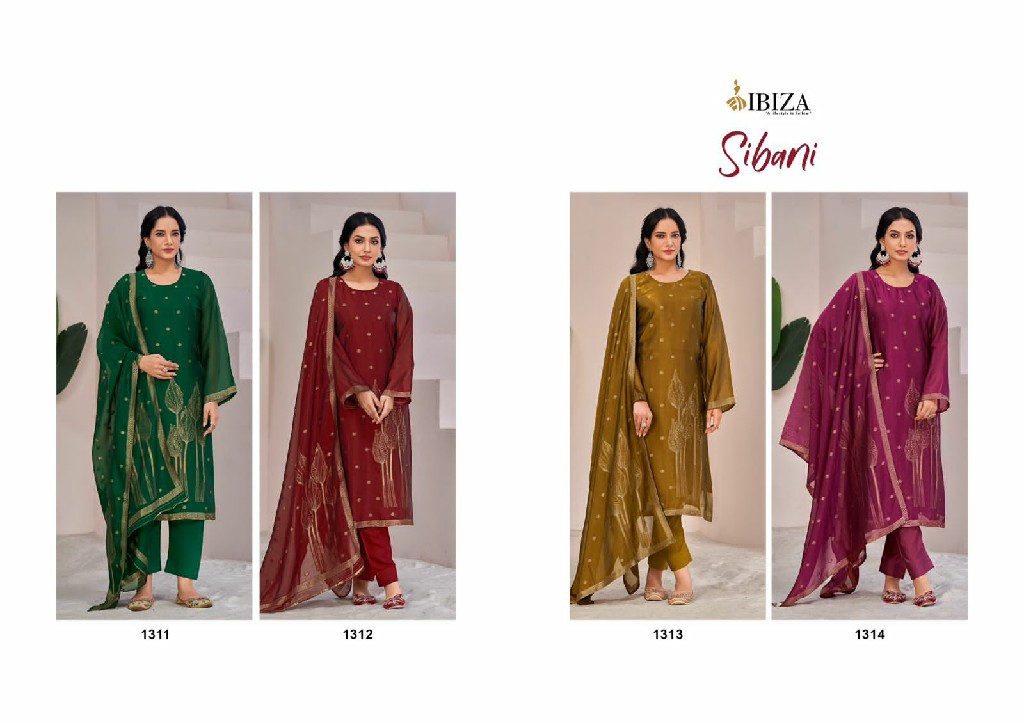 Ibiza Sibani Wholesale Pure Banglory Silk With Handwork Salwar Suits