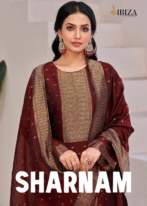 Ibiza Sharnam Wholesale Pure Banglory Silk With Handwork Salwar Suits