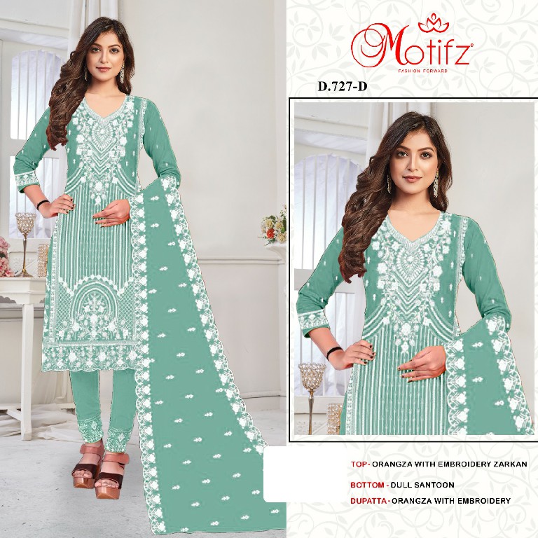 Motifz D.no 727 Wholesale Indian Pakistani Concept Salwar Suits