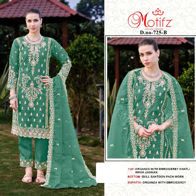 Motifz D.no 725 Wholesale Indian pakistani Concept Salwar Suits