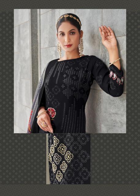 roli moli creation nigaar winter special pashmina ladies suits