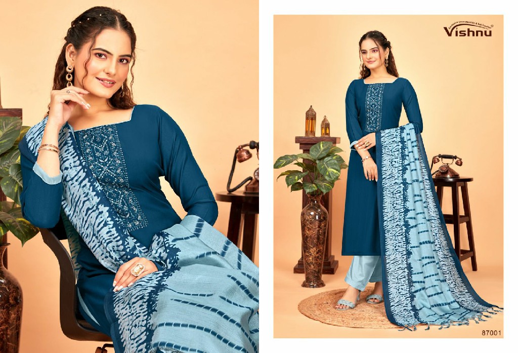 evanka vol 10 by vishnu stylish roman silk ladies suits online