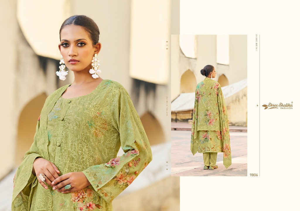 mahjabeen vol 9 by shree shalika cotton print pakistani suits