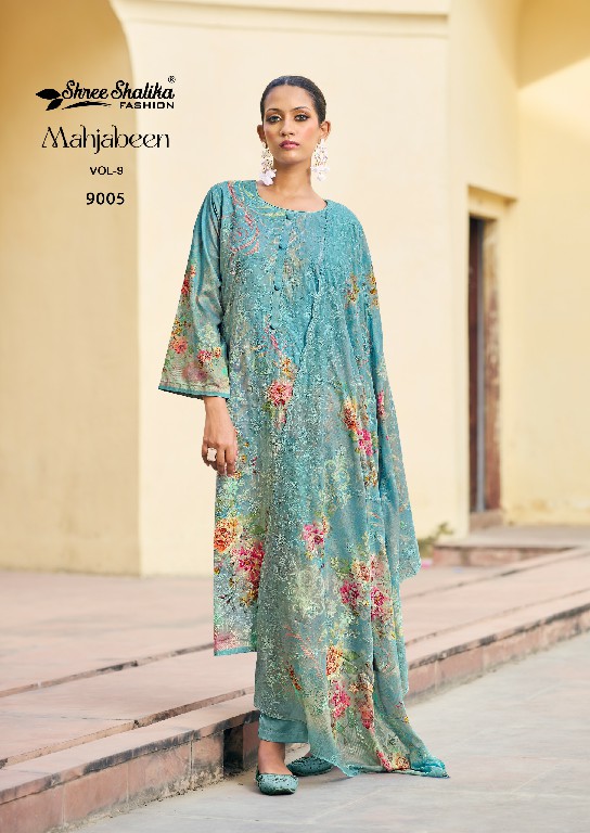 mahjabeen vol 9 by shree shalika cotton print pakistani suits