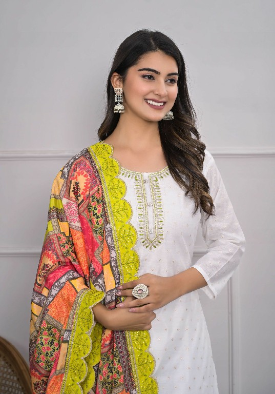 Tanisha Vol-15 Wholesale Viscose Silk Top With Pant And Dupatta