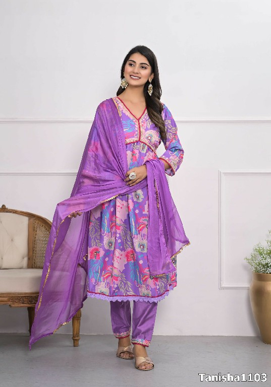 Tanisha Vol-15 Wholesale Viscose Silk Top With Pant And Dupatta