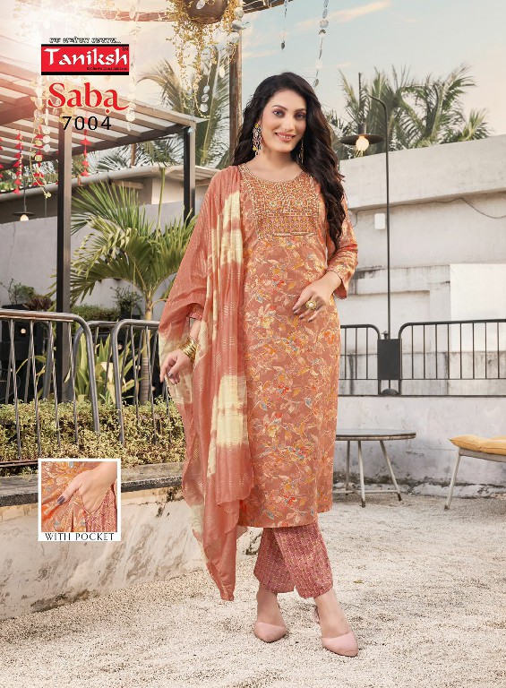 taniksh saba vol 7 rayon classic look readymade salwar suit