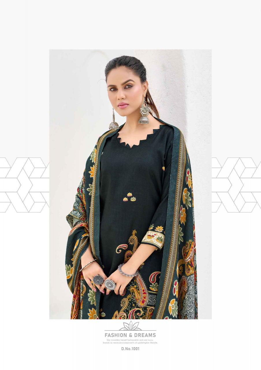 adira by roli moli creation pashmina winter collection suits