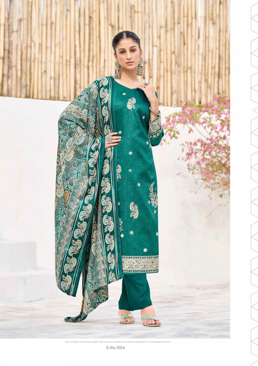 adira by roli moli creation pashmina winter collection suits