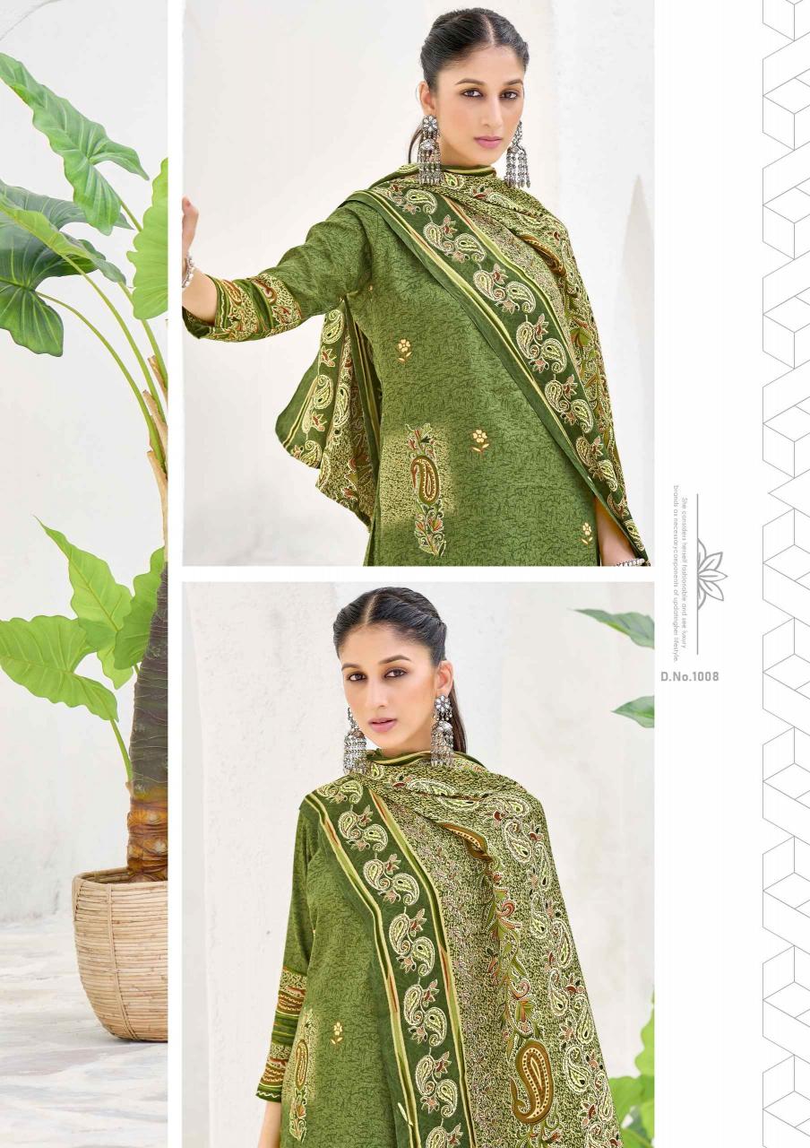 adira by roli moli creation pashmina winter collection suits