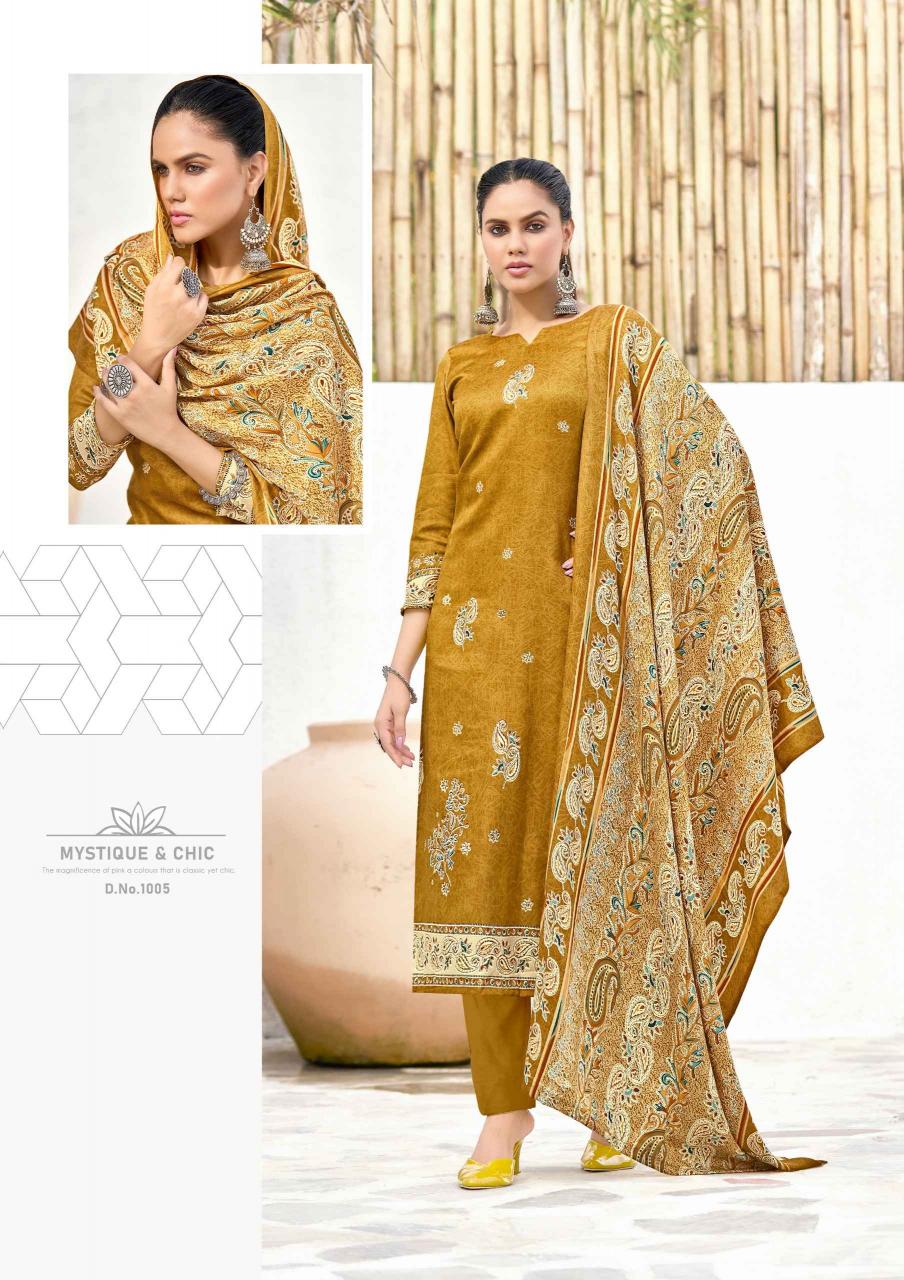 adira by roli moli creation pashmina winter collection suits