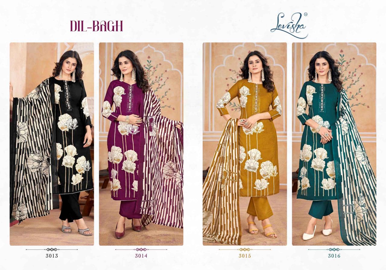 dil bagh vol 1 by levisha cotton print comfortable salwar kameez
