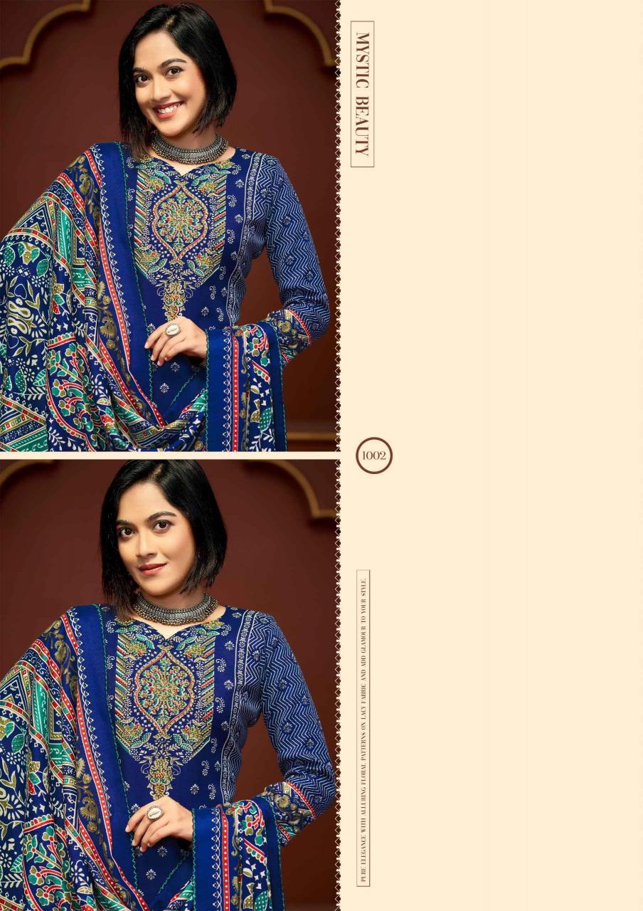 kavyakala cherry winter special pashmina print trendy ladies suits