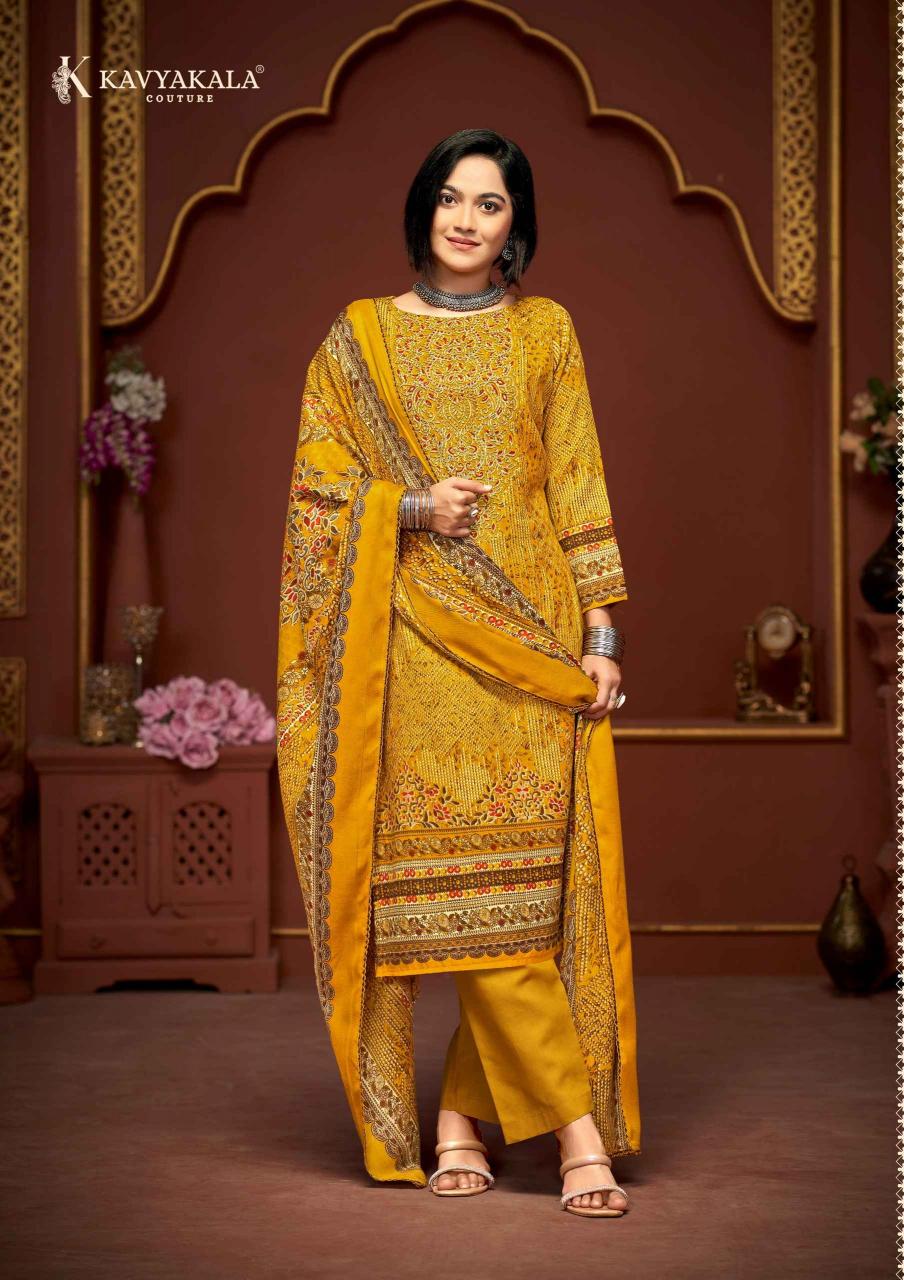 kavyakala cherry winter special pashmina print trendy ladies suits