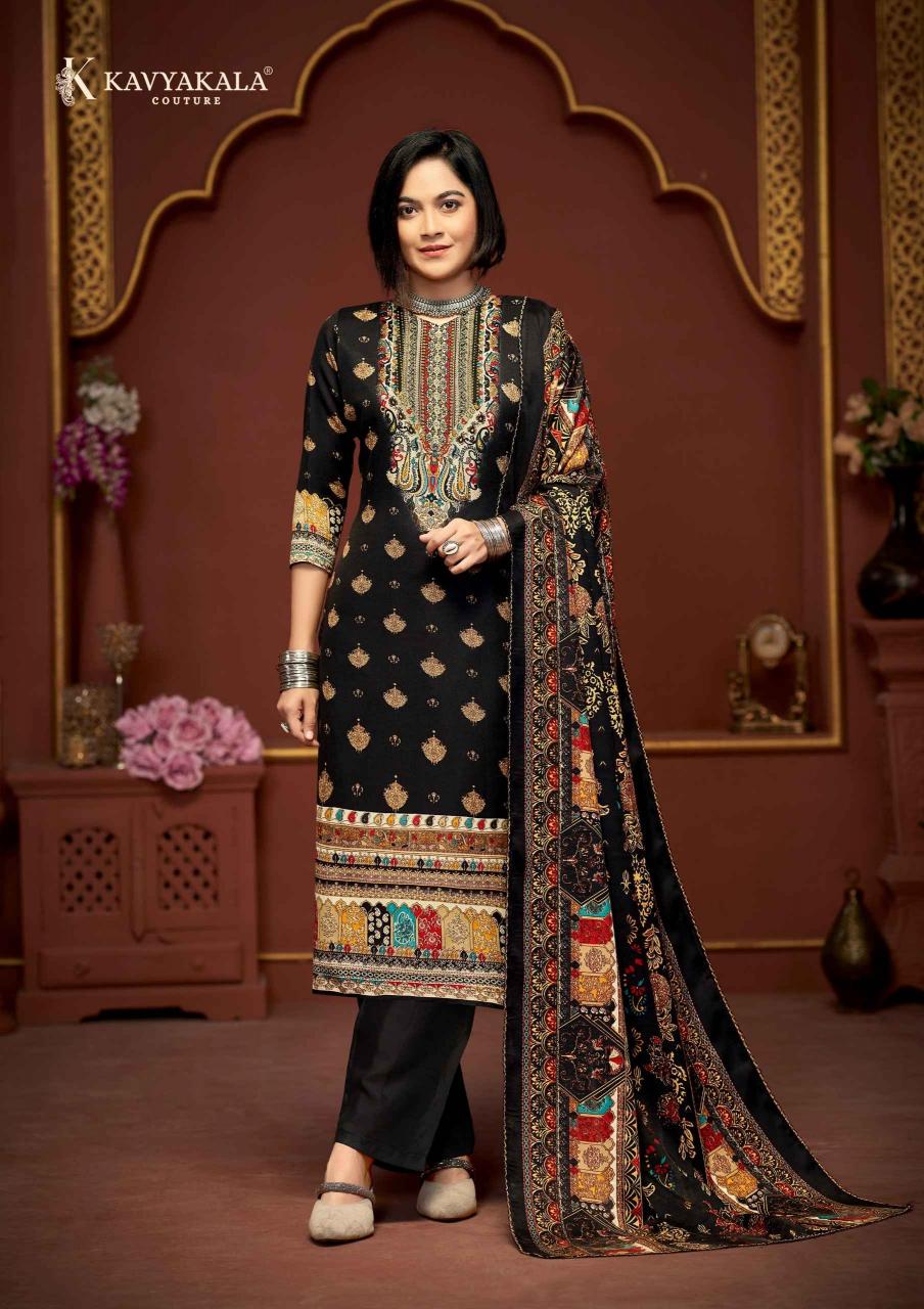 kavyakala cherry winter special pashmina print trendy ladies suits