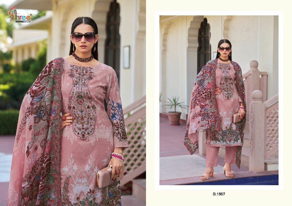 gujarish vol 15 by shree fabs digital print cotton pakistani suits