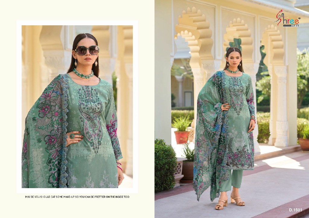 gujarish vol 15 by shree fabs digital print cotton pakistani suits