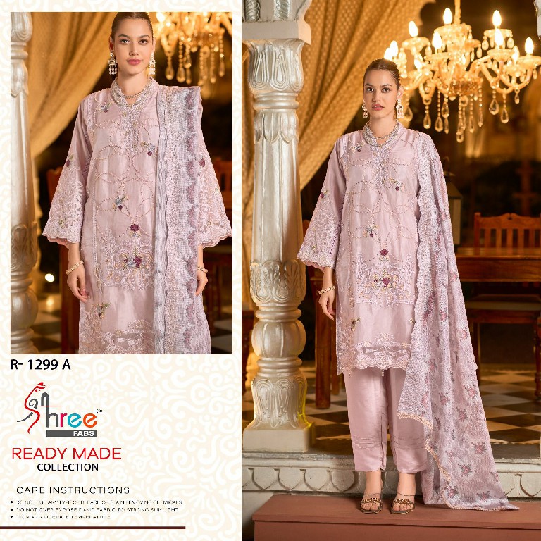 Shree Fabs R-1299 Wholesale Readymade Indian Pakistani Salwar Suits