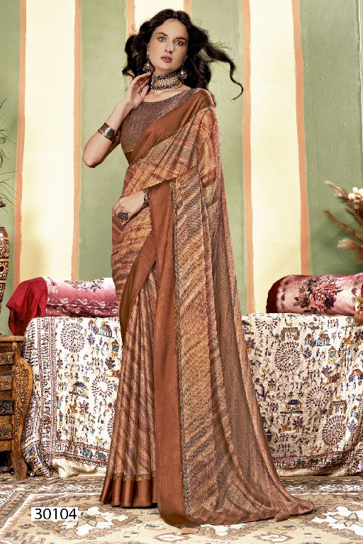 Vallabhi Nadiya Wholesale Brasso With Print Ethnic Sarees