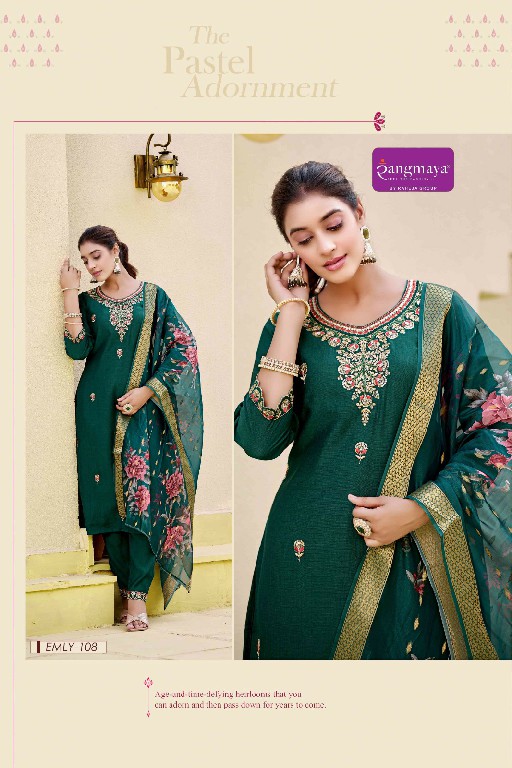 Rangmaya Emly Wholesale Kurti With Pant And Digital Dupatta