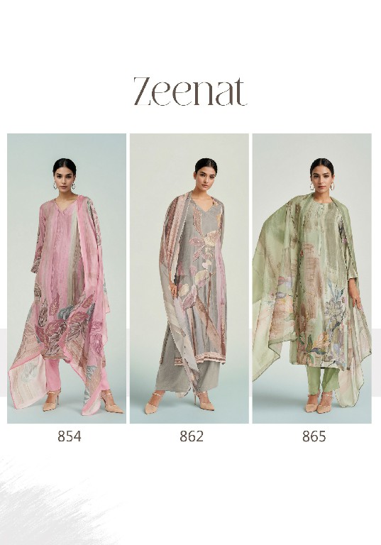 sahiba itrana zeenat digital print staple twill unstitch suits