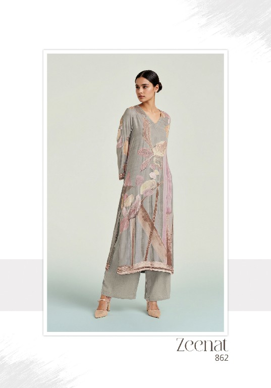 sahiba itrana zeenat digital print staple twill unstitch suits