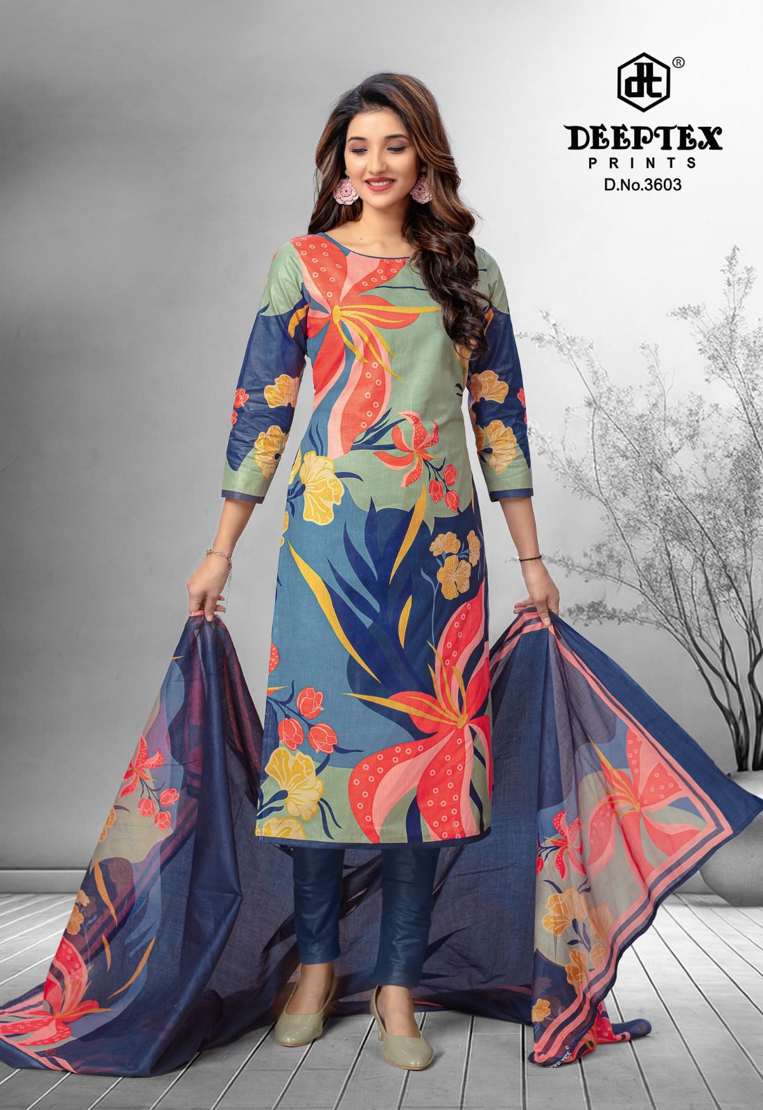 DEEPTEX CHIEF GUEST VOL 36 COTTON COMFY WEAR UNSTITCH SALWAR KAMEEZ