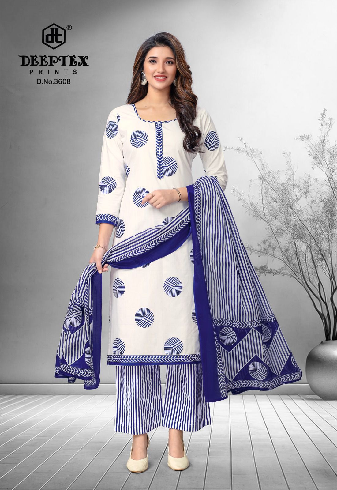 DEEPTEX CHIEF GUEST VOL 36 COTTON COMFY WEAR UNSTITCH SALWAR KAMEEZ