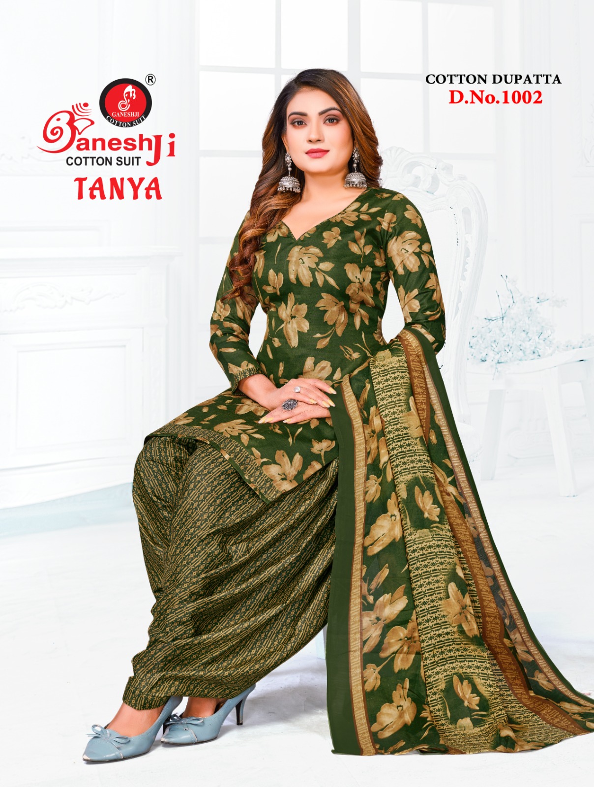 Ganeshji Tanya Vol-1 Wholesale Heavy Soft Cotton Dress Material