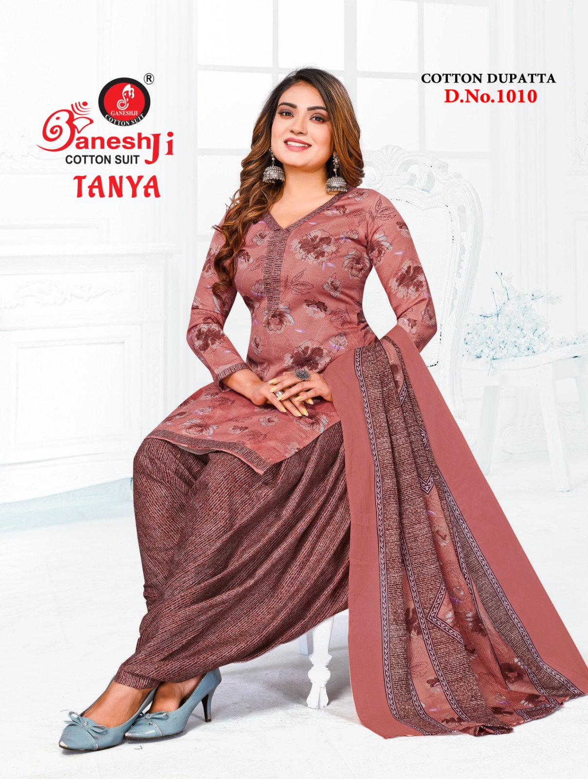 Ganeshji Tanya Vol-1 Wholesale Heavy Soft Cotton Dress Material