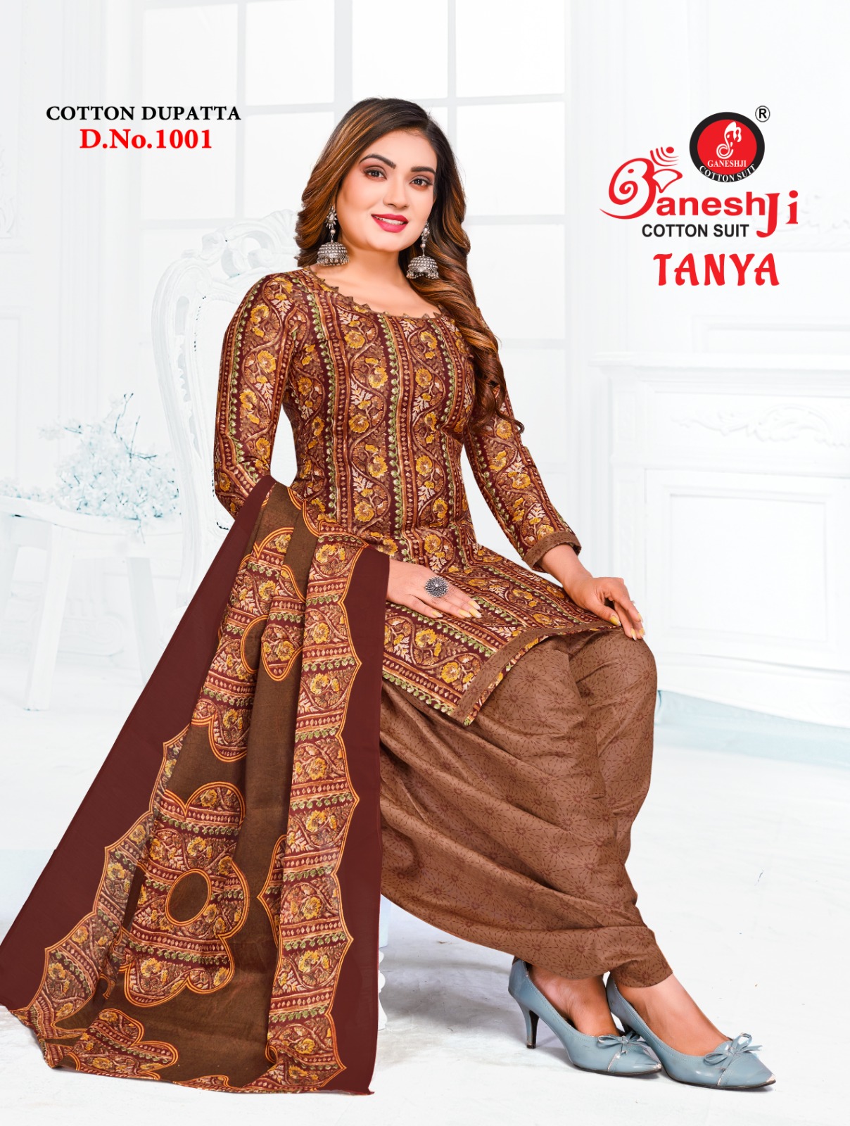 Ganeshji Tanya Vol-1 Wholesale Heavy Soft Cotton Dress Material