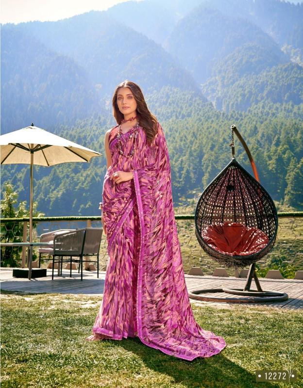 signature vol 20 by sanskar tex prints beautiful georgette saree