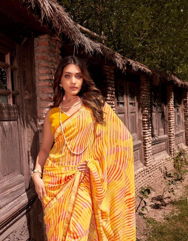 signature vol 20 by sanskar tex prints beautiful georgette saree