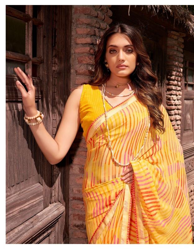 signature vol 20 by sanskar tex prints beautiful georgette saree