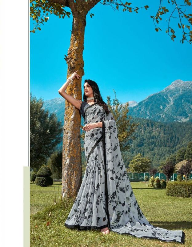 signature vol 20 by sanskar tex prints beautiful georgette saree