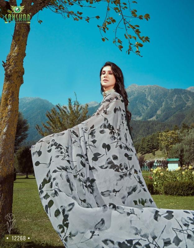 signature vol 20 by sanskar tex prints beautiful georgette saree
