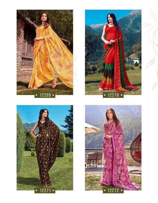 signature vol 20 by sanskar tex prints beautiful georgette saree