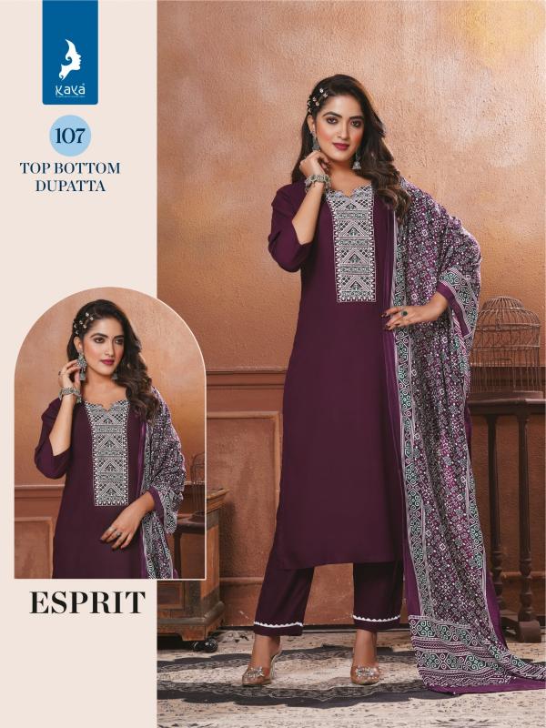 kaya esprit beautiful rayon big size readymade kurti pant with dupatta