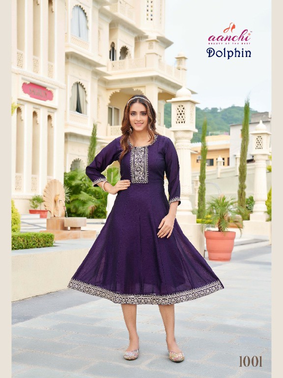dolphin by aanchi vichitra readymade stylish look plus size combo kurti