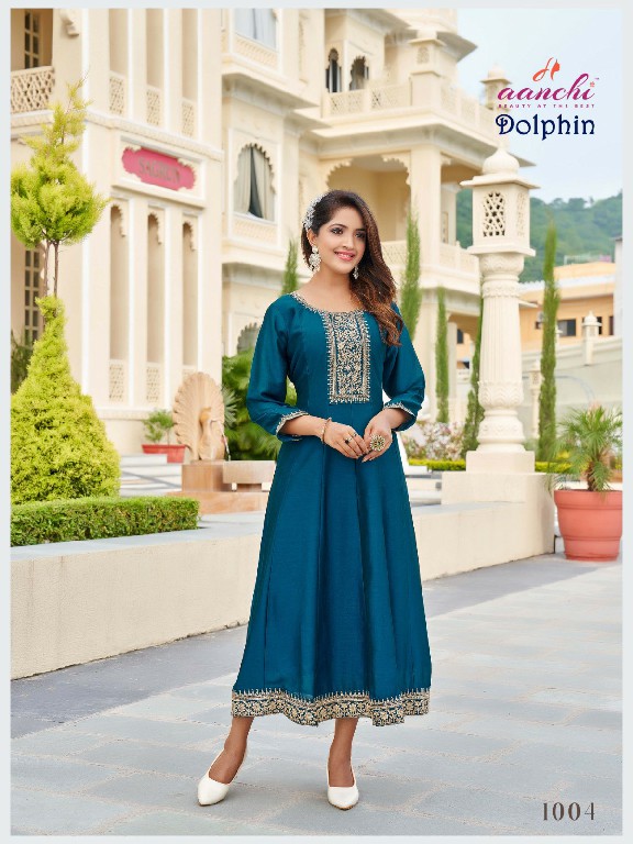 dolphin by aanchi vichitra readymade stylish look plus size combo kurti
