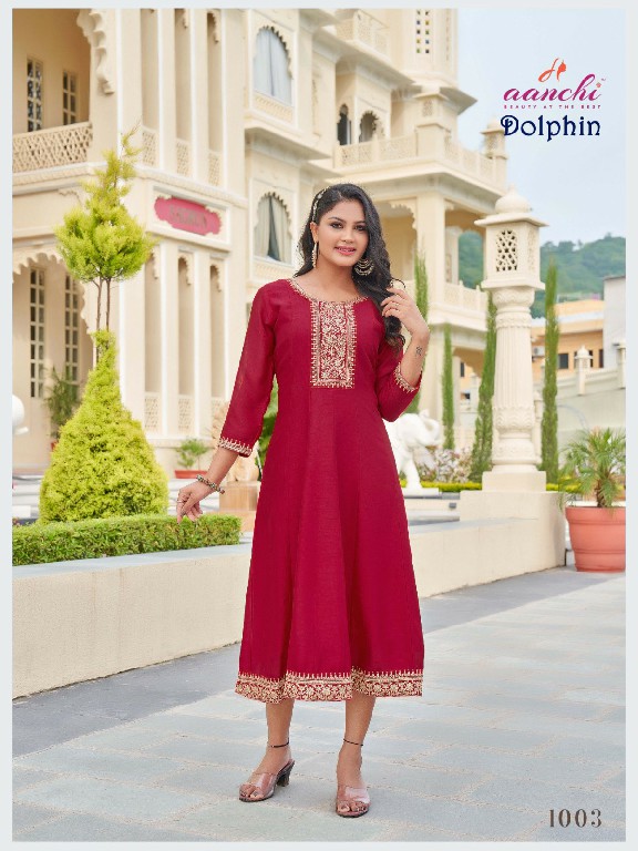 dolphin by aanchi vichitra readymade stylish look plus size combo kurti