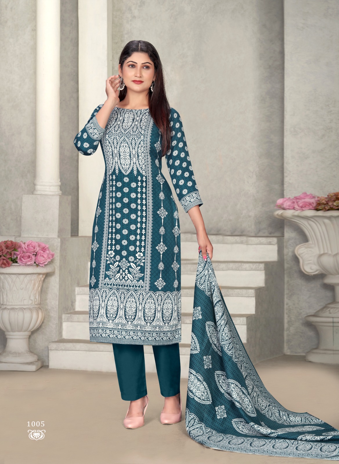 SAT Pashmina Shawl Suit Vol-16 Wholesale Pashmina Winter Dress Material