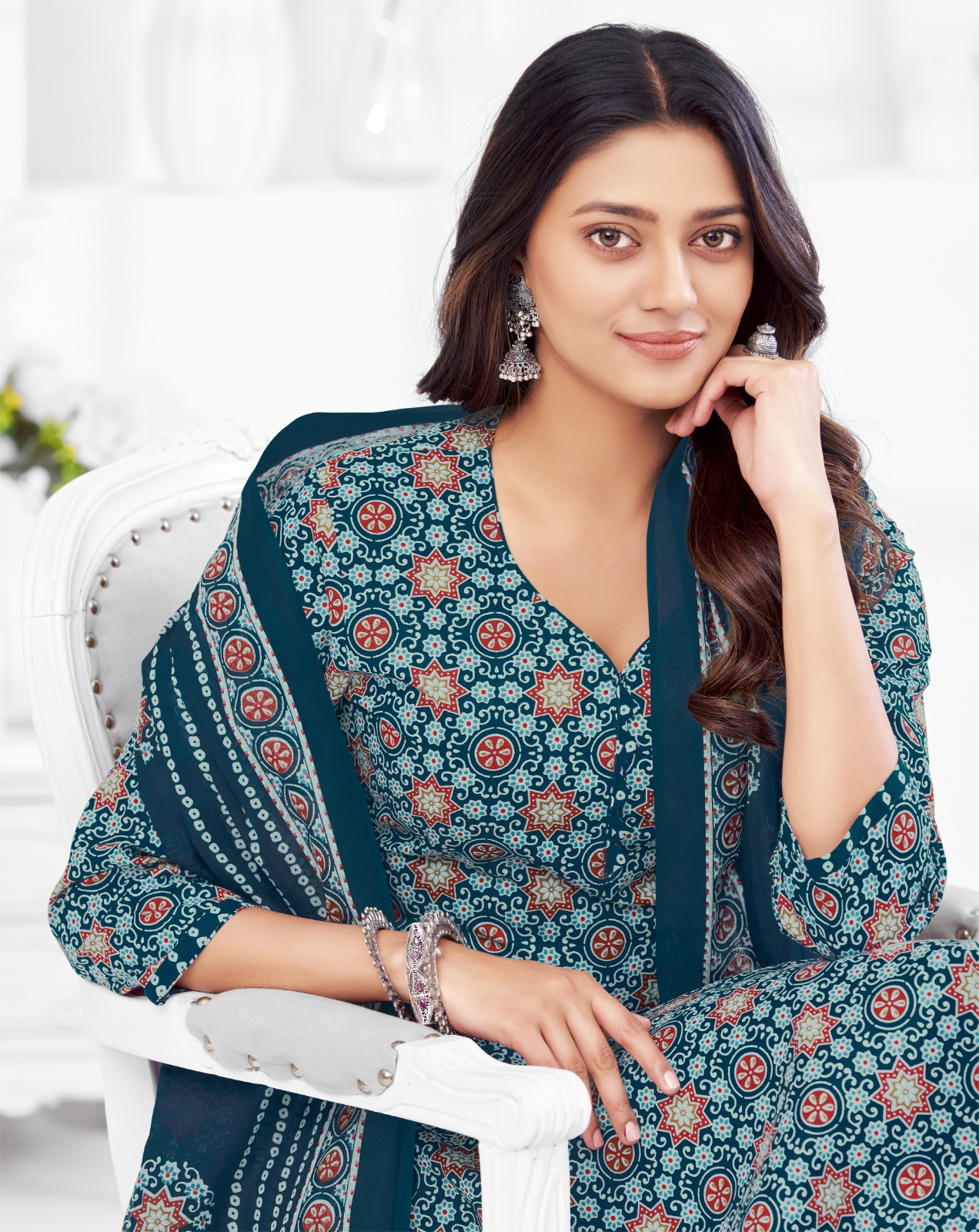 Shree Ganesh Samaiyra Vol-15 Wholesale Pant Chudidar Special Cotton Dress Material