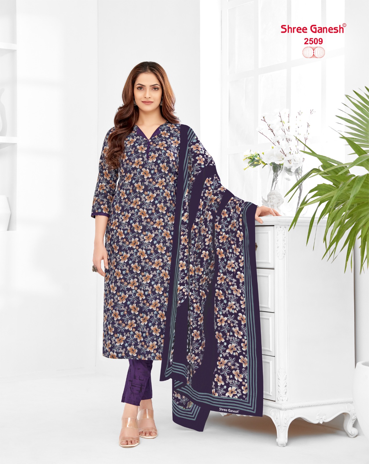 Shree Ganesh Samaiyra Vol-15 Wholesale Pant Chudidar Special Cotton Dress Material