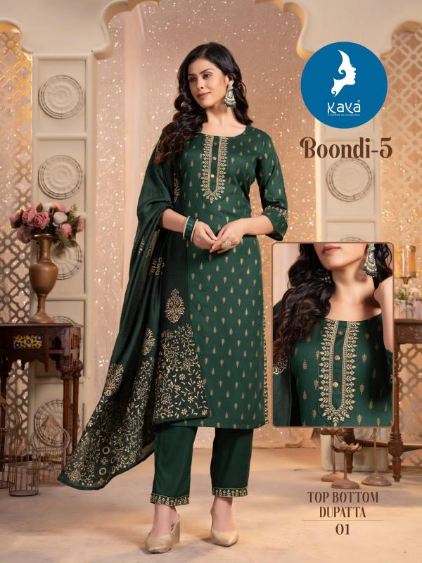 boondi vol 5 by kaya beautiful look fancy big size readymade suits