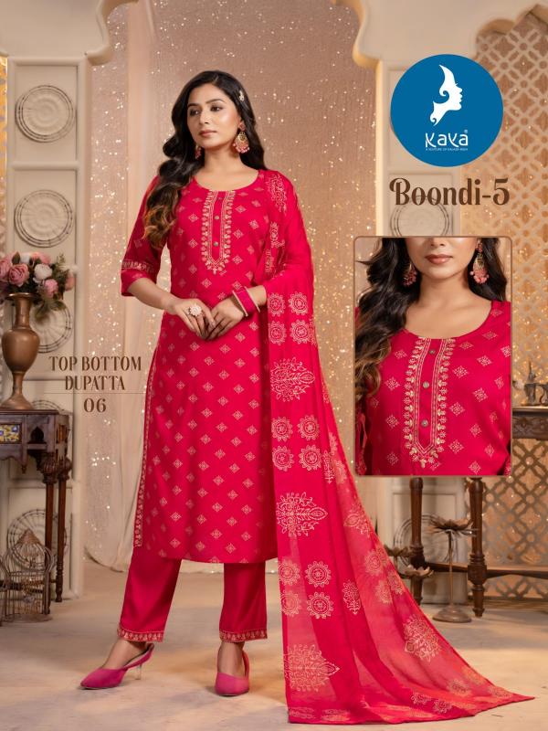 boondi vol 5 by kaya beautiful look fancy big size readymade suits