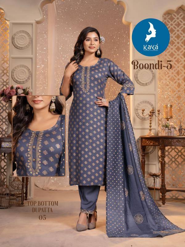 boondi vol 5 by kaya beautiful look fancy big size readymade suits