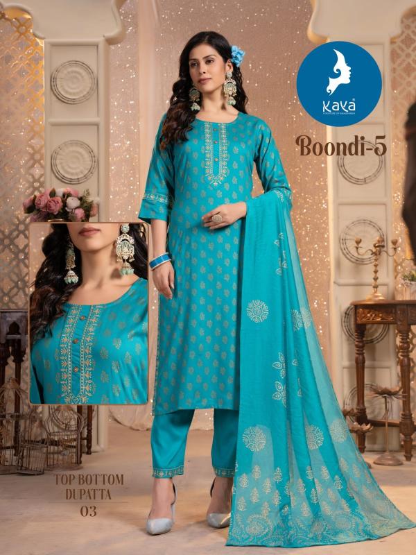 boondi vol 5 by kaya beautiful look fancy big size readymade suits