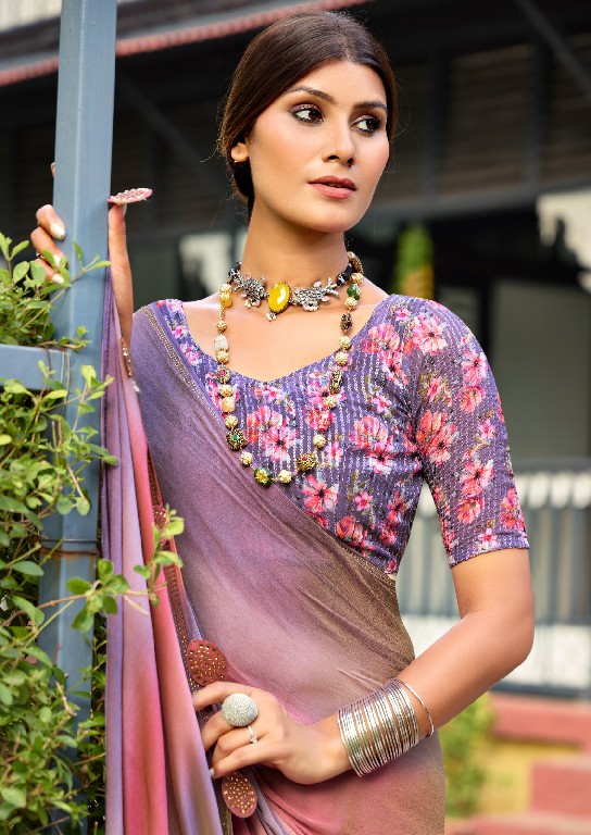 aruna vol 4 by stavan unique style 3d velvet chiffon fancy saree