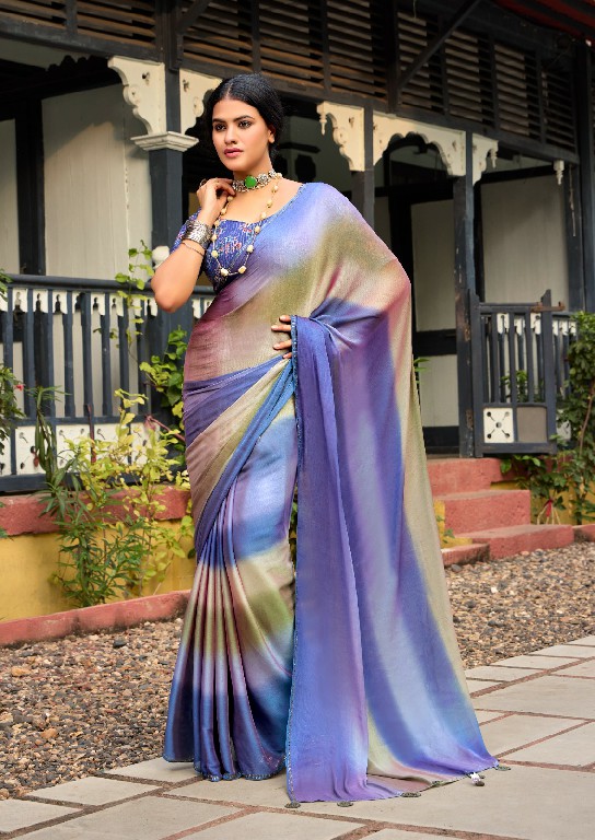 aruna vol 4 by stavan unique style 3d velvet chiffon fancy saree